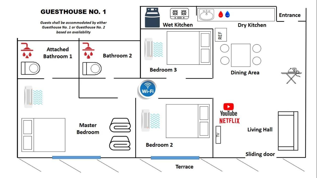Del'S Guesthouse @ Southville Same Level With Pool Fits 8 방이 외부 사진